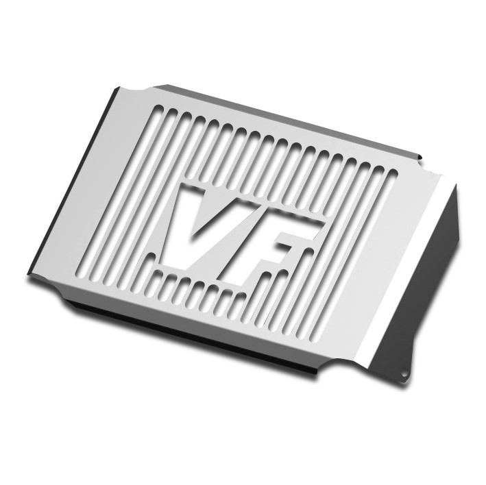 Radiator Covers Honda VF 750 C Magna 93-03 stainless steel Logo