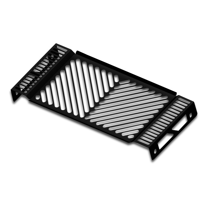 Radiator Covers Suzuki 1250/ S 07-12 stainless steel black
