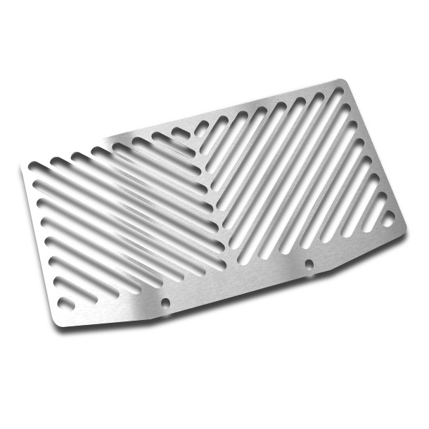 Radiator Covers Kawasaki ER-6f/ n 06-08 stainless steel