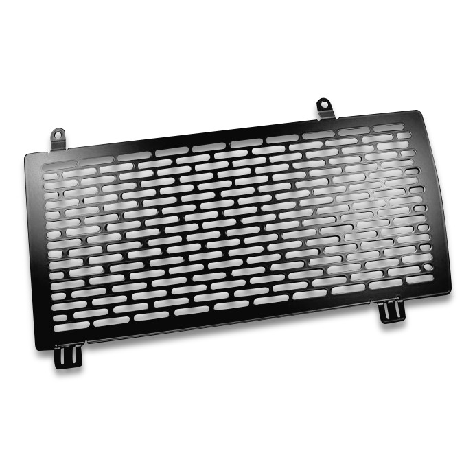 Radiator Covers BMW F 800 GS 08-12 stainless steel black