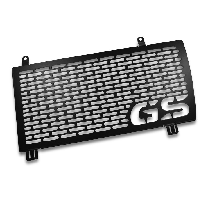 Radiator Covers BMW F 800 GS 08-12 stainless steel black logo