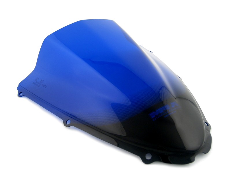 double bubble screen MRA Kawasaki ZX-6R ZX-10R 05- blue