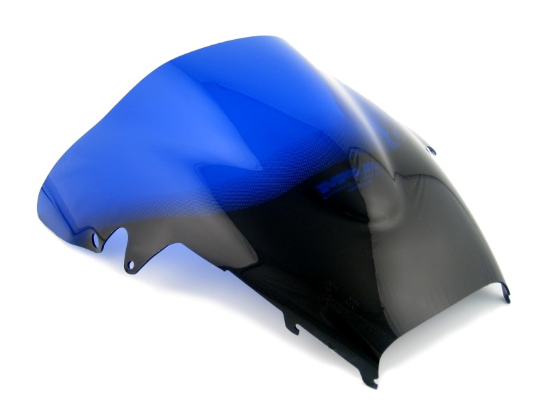 double bubble screen MRA Honda VFR 800 F 98-01 blue