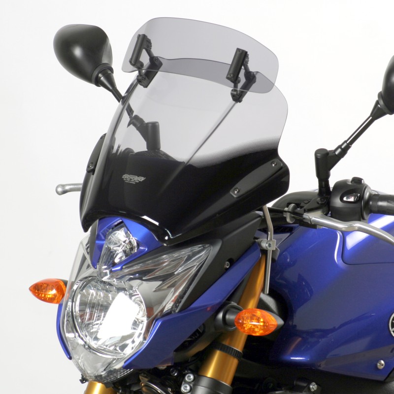 MRA Vario-Touring-Screen for Nakedbikes incl. fixations light smoke