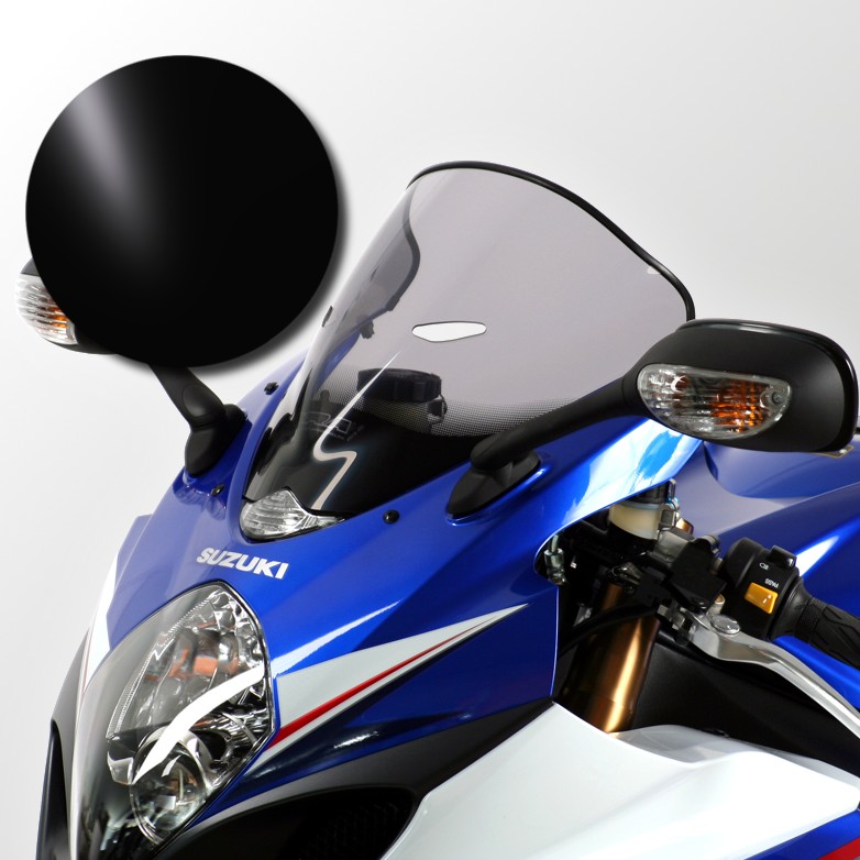 Racing Screen MRA Suzuki GSX-R 1000 07-08 black