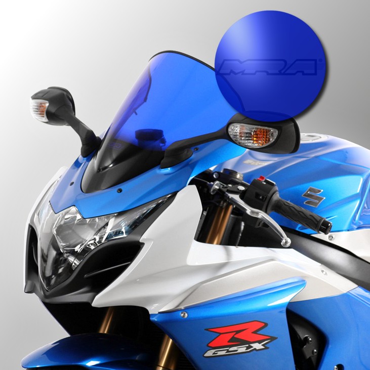 Racing Screen MRA Suzuki GSX-R 1000 09-11 blue