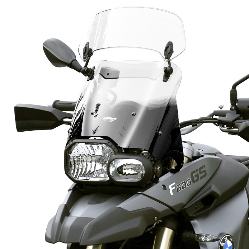 Touring screen MRA X-Creen BMW F 650/ 800 GS 08-12 light smoke