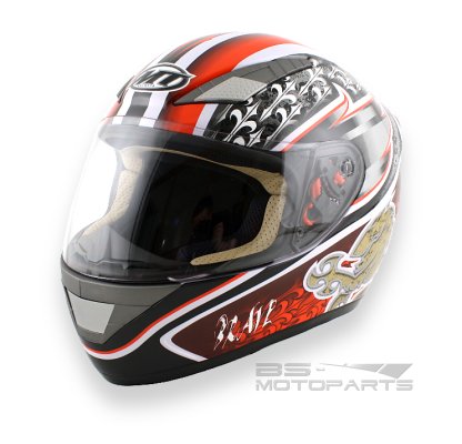 Integralhelm MT Revenge Brave rot Gr. XS