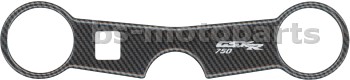 Gabelbr�ckenabdeckung Suzuki GSX-R 750 00-03 Carbon-Look
