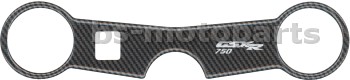 Gabelbr�ckenabdeckung Suzuki GSX-R 750 04-05 Carbon-Look