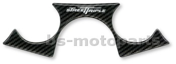 Gabelbr�ckenabdeckung Triumph Street Triple Carbon-Look
