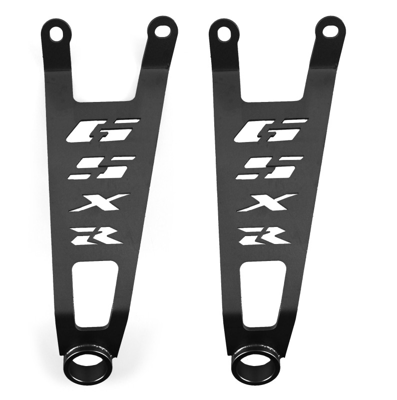 Exhaust bracket Suzuki GSX-R 1000 07-08 left/right black