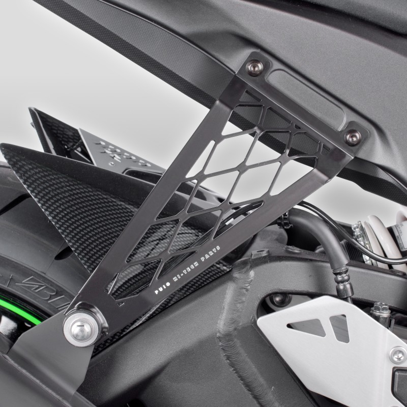 Auspuffhalter Puig Kawasaki ZX-10R 11-12 schwarz