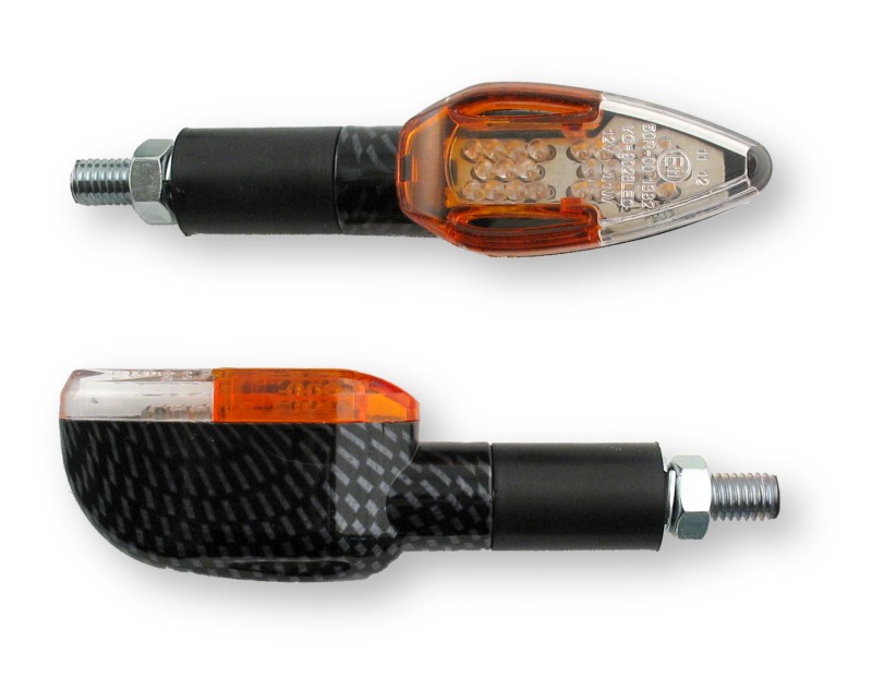 LED indicators Pelican Carbon-Look long