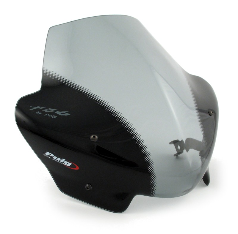 Saute vent Puig Yamaha FZ6  S2 07-10 fum� clair