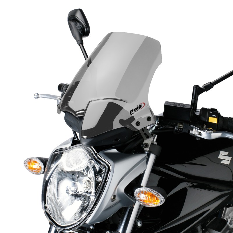 Fly screen Puig Suzuki GSF 650/1250 Bandit 09-11 light smoke