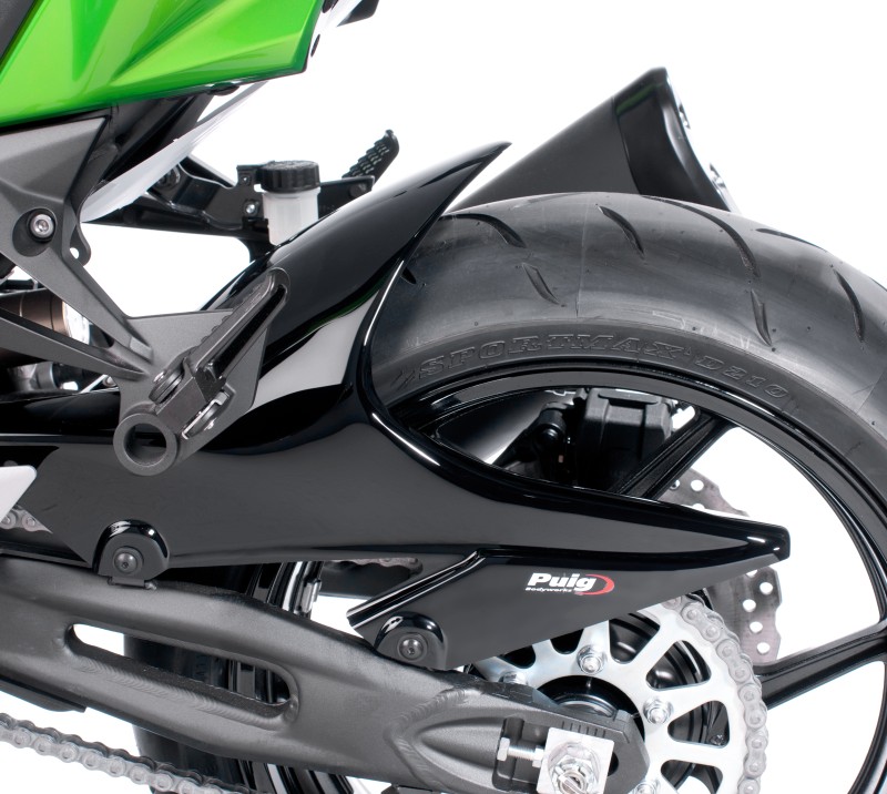 Rear mudguard Puig Kawasaki Z 1000 07-09/ Z 750 R 11-12 black