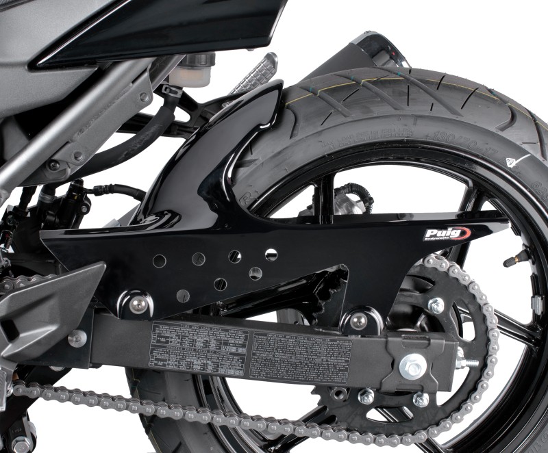 Rear Mudguard Puig Kawasaki Ninja 250 R 08-12 black