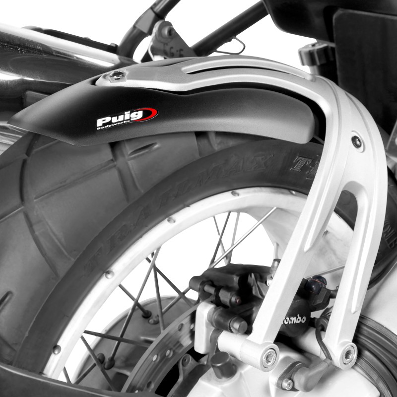 Garde-Boue Arrière Puig Pour BMW F 800 R 2009-2015 - Noir - Modèle 5882J - Protection Contre Les Projections