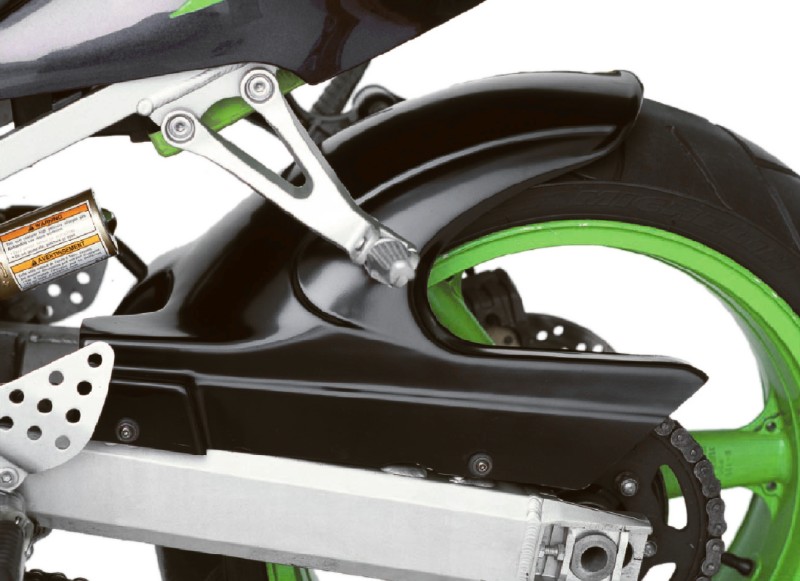 Hinterradabdeckung Puig Kawasaki ZX-9R 02-03 schwarz