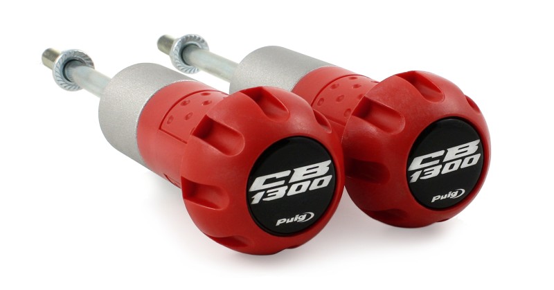 Crash bobbins Puig Honda CB 1300 03-12 red