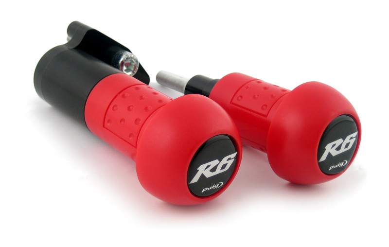 Crash bobbins Yamaha YZF R6 R 6 06-07 red