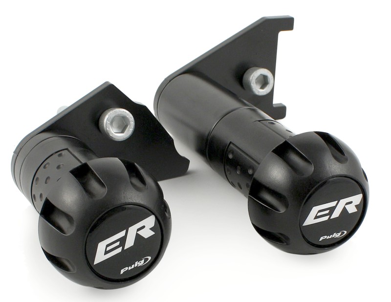 Crash bobbins Kawasaki ER 6 ER6 N 05-08 black
