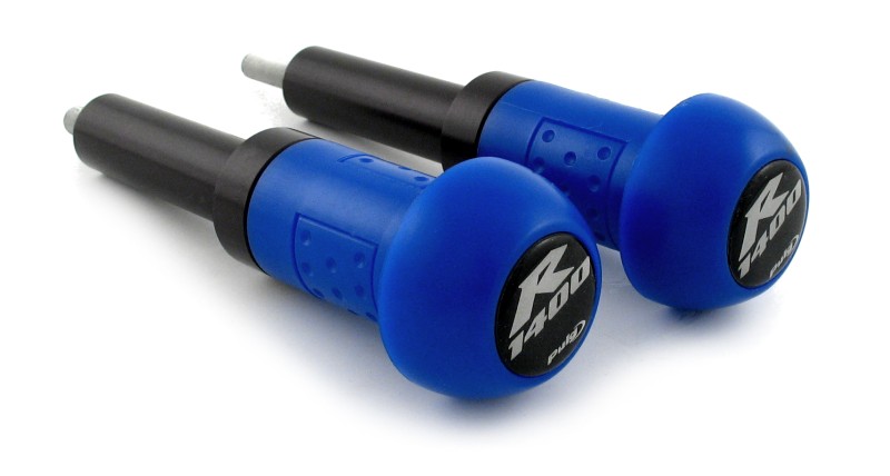 Crash bobbins Kawasaki ZZR 1400 06-11 blue