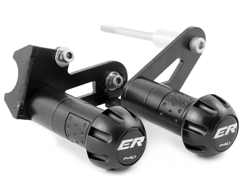Crash bobbins Kawasaki ER 6 ER6 F 06-08 black