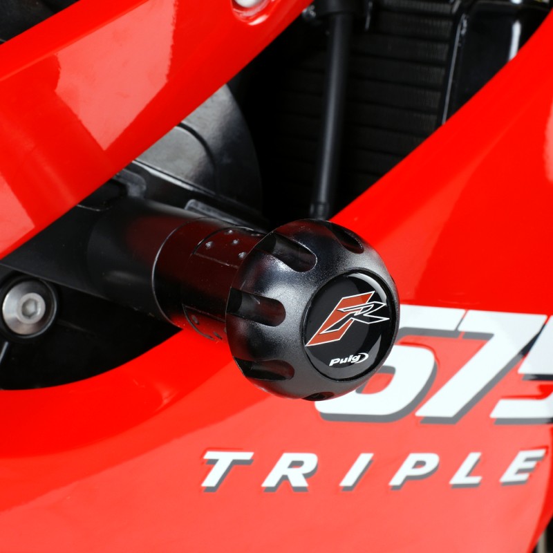 Crash bobbins Puig Triumph Daytona 675/ Street Triple 06-12 black