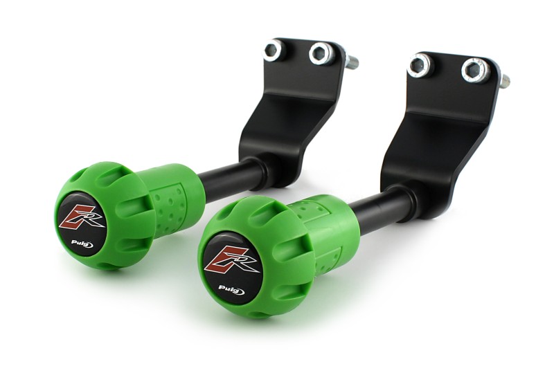 Crash Bobbins Puig Kawasaki Ninja 250 R 08-12 green
