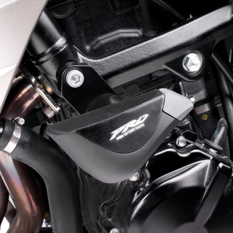 Crash bobbins Puig Suzuki GSR750 2011-2012 black