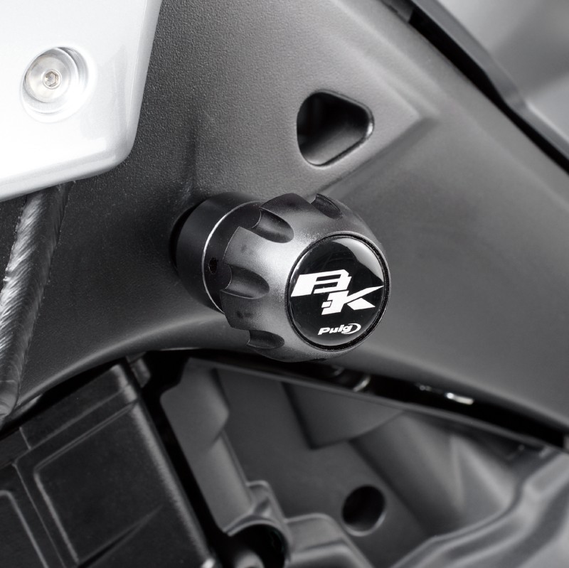 Crash Bobbins Puig Suzuki B-King 07-12 schwarz