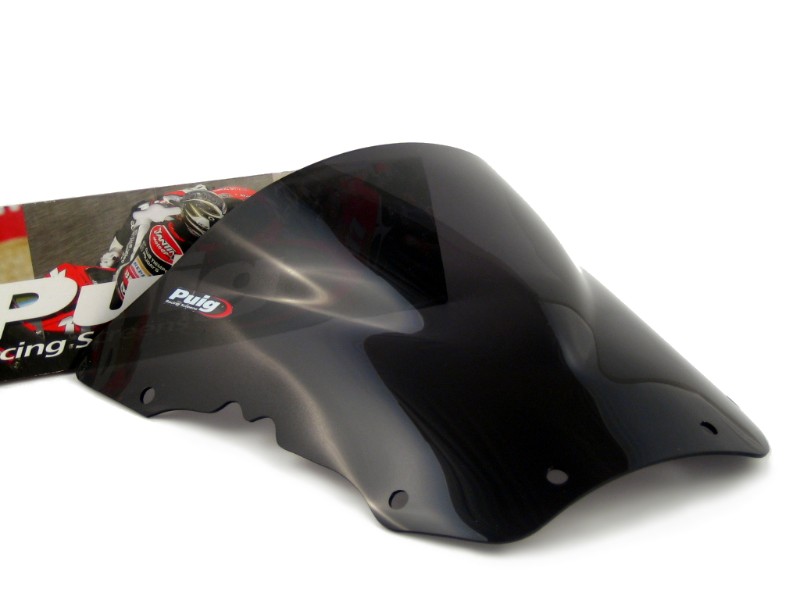Double bubble screen Puig Yamaha YZF R6  99-02 dark smoke