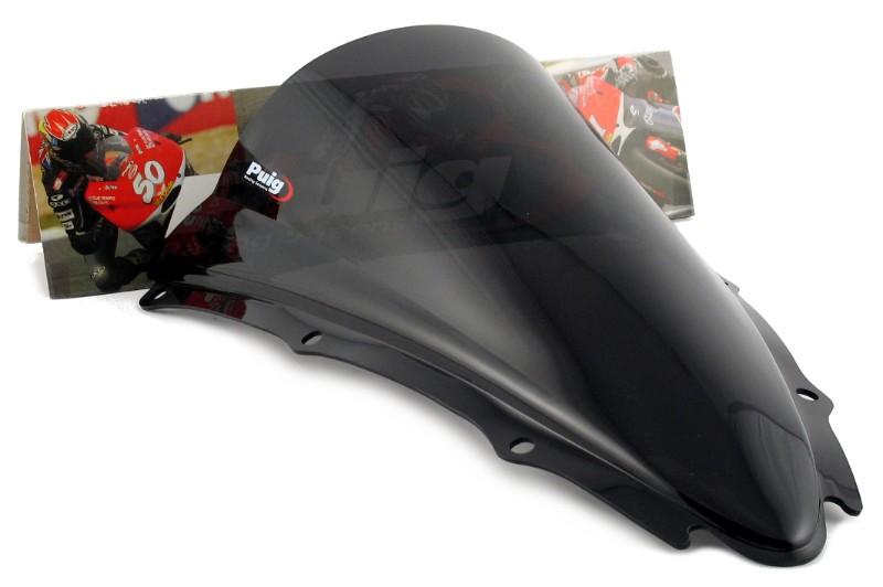 Double bubble screen Puig Yamaha YZF R1  00-01 dark smoke