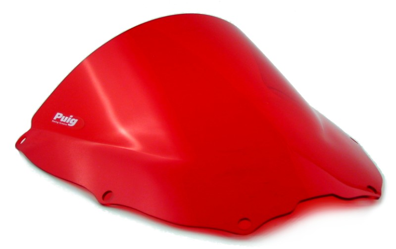 Double bubble screen Puig Honda VTR 1000 SP1/SP2 00-05 red