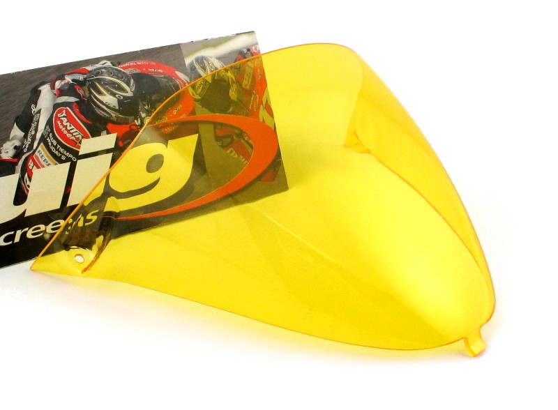 Puig Standard Screen Derbi Predator yellow