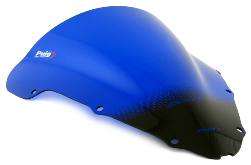 Double bubble screen Puig Honda CBR 600 F 01-07 blue