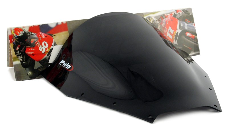 Double bubble screen Puig Yamaha FZS 1000 Fazer 01-05 dark smoke