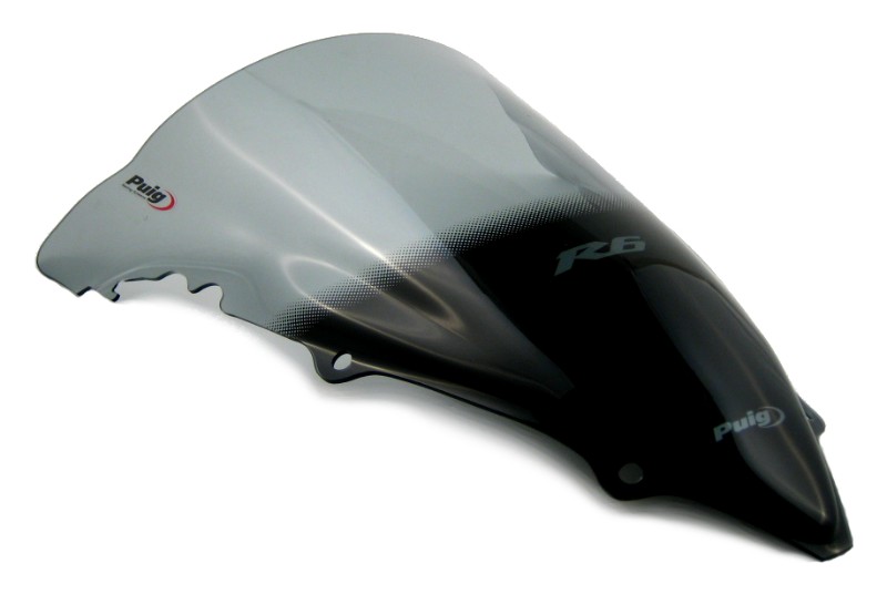Double bubble screen Puig Yamaha YZF R6/S  03- 07 light smoke