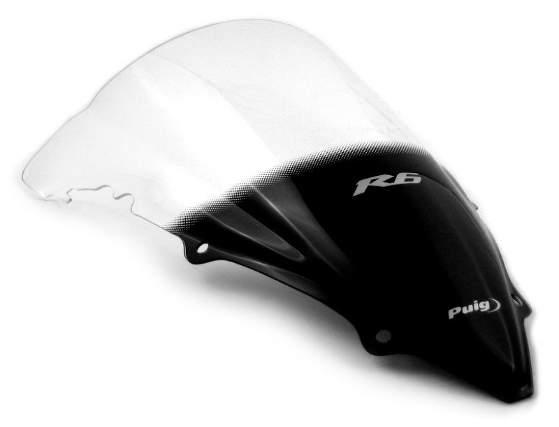 Double bubble screen Puig Yamaha YZF R6/S  03- 07 clear