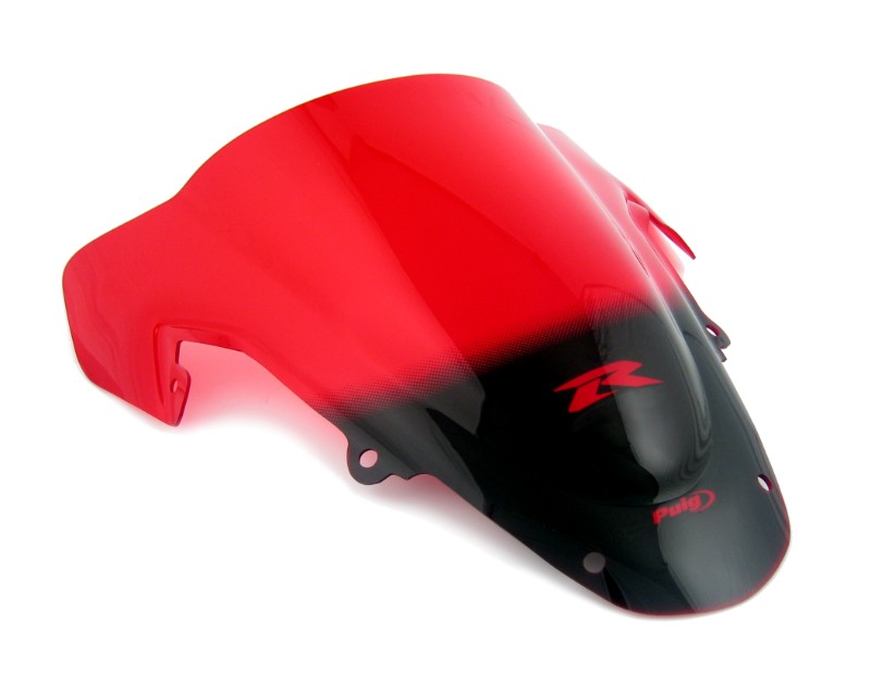 Double bubble screen Puig Suzuki GSX-R 1000 03-04 red