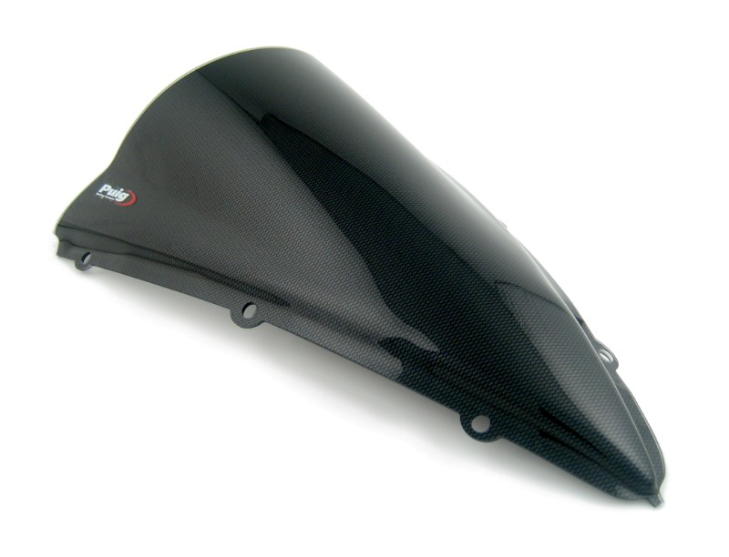 Double bubble screen Puig Yamaha YZF R1 04-06 carbon look