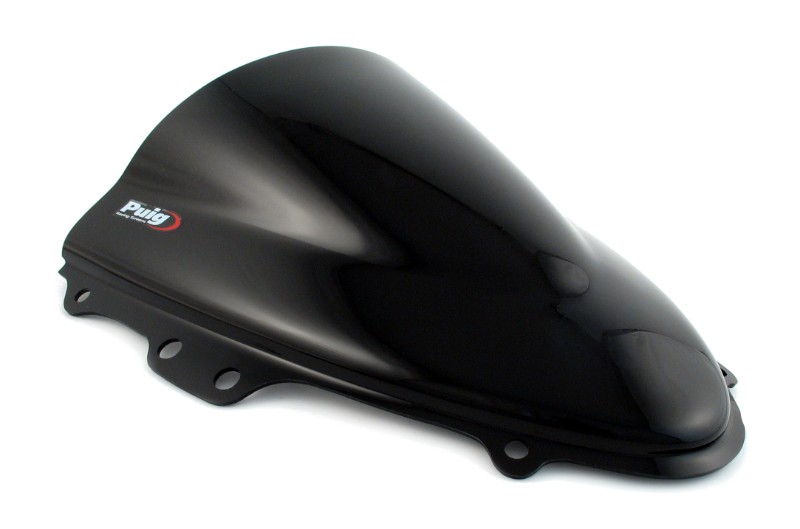 Double bubble screen Puig Suzuki GSX-R 600/750 04-05 black