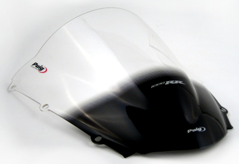 Double bubble screen Honda CBR 1000 RR Fireblade 04-07 clear