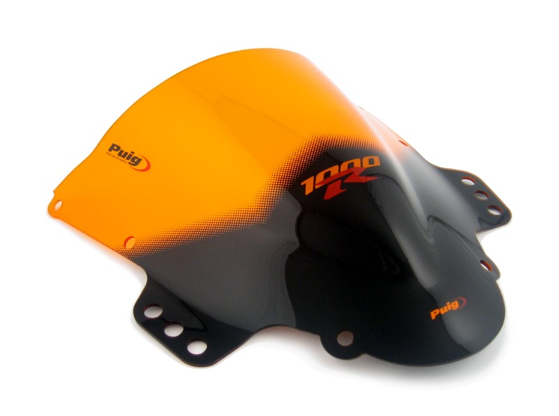 Double bubble screen Puig Suzuki GSX-R 1000 05-06 orange