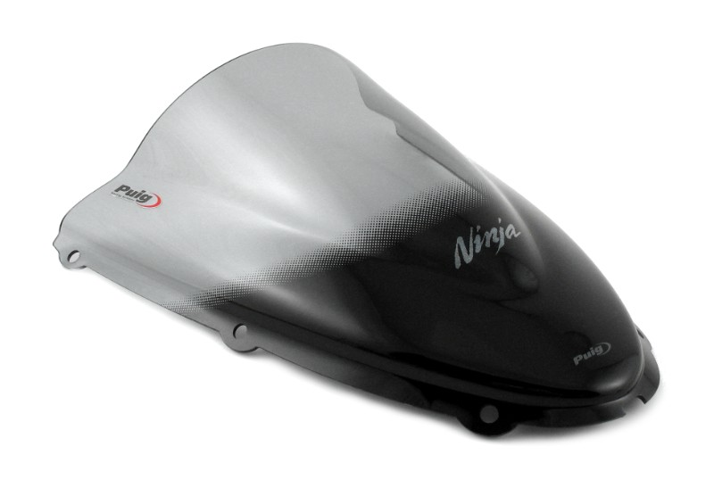 Double bubble screen Puig Kawasaki ZX-10R/ZX-6R 05-08 dark smoke