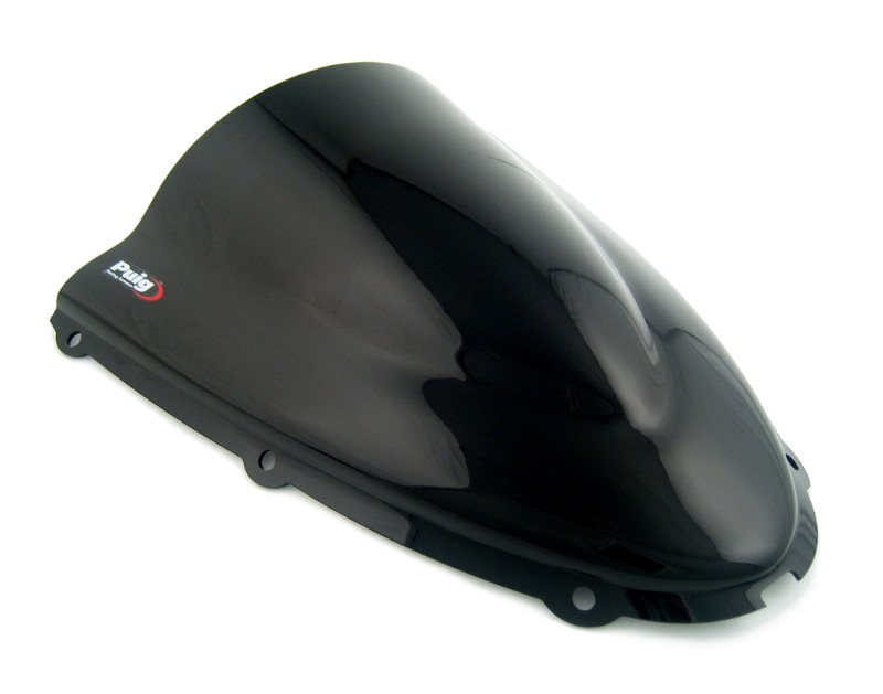 Double bubble screen Puig Kawasaki ZX-6R/ZX-10R 05-08 black
