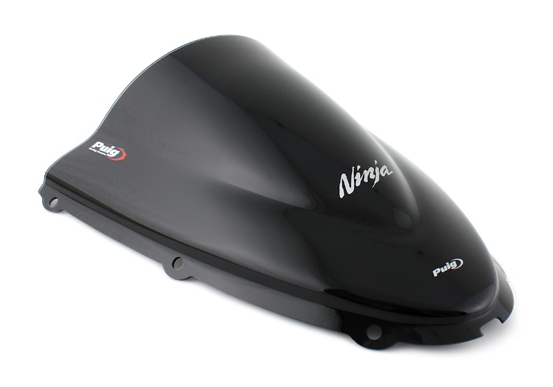Double bubble screen Puig Kawasaki ZX-6R/ZX-10R 05-08 black