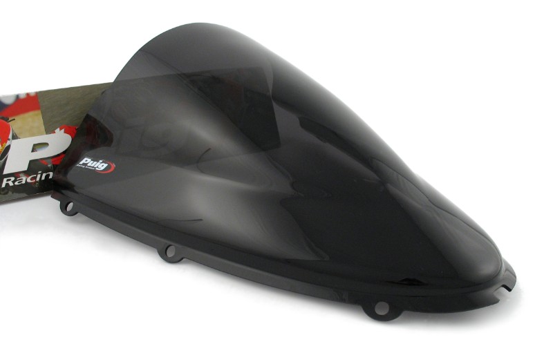 Double bubble screen Puig Kawasaki ZZR 1400 06-12 dark smoke